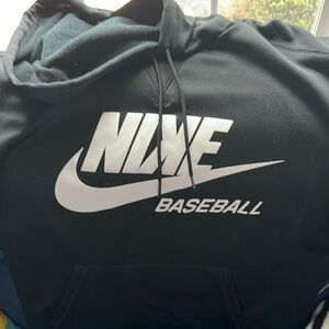 Nike Black Baseball Hoodie